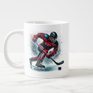 Hockeyspieler Jumbo  Jumbo-Tasse