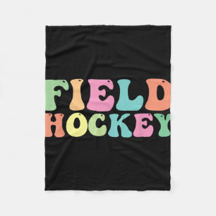 Hockeyspieler Mannschaftscoach Trainer Fleecedecke