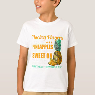 Hockeyspieler sind wie Ananas Eishockey Lustig T-Shirt