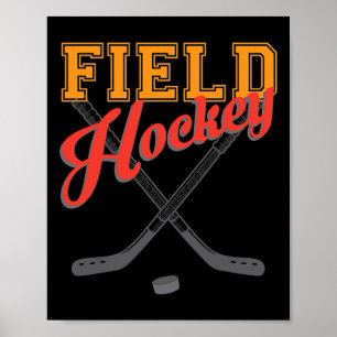 Hockeyspieler Trainer Sportliebhaber Hockey Fan P Poster
