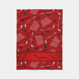 Hockeystock-Koboldnetze des individuellen Namens Fleecedecke