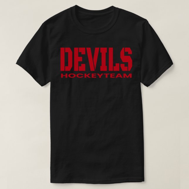 Hockeyteam-Teufel T-Shirt (Design vorne)