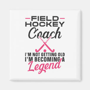 Hockeytrainer Feldhockeytrainer Ich Werde Nicht Be Magnet