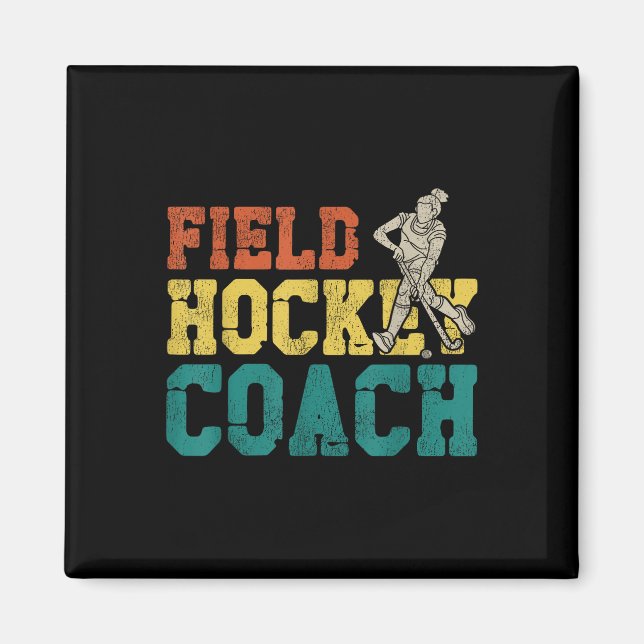 Hockeytrainer Feldhockeytrainer  Magnet (Vorne)