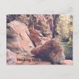 "HOCKING HILLS IN OHIO" (FOTOG) POSTKARTE