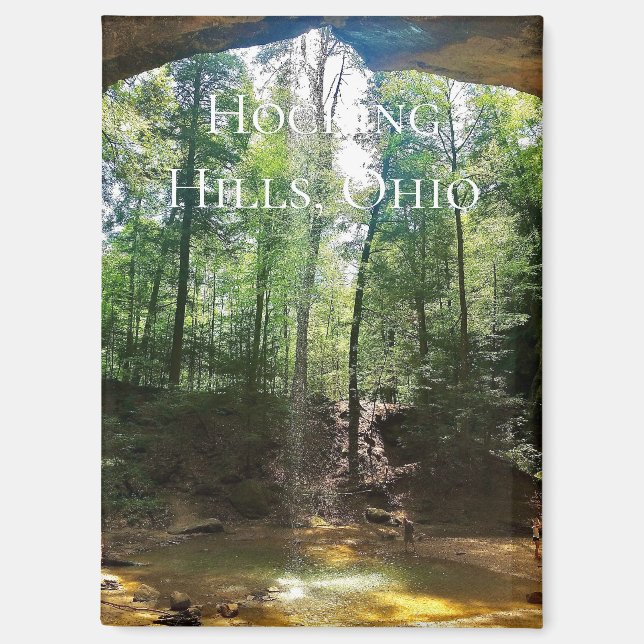 Hocking Hills Ohio Magnet  (Vorderseite)