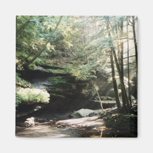 Hocking Hills Old man's Höhlenmagnet Magnet