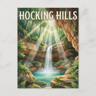 Hocking Hills Postkarte