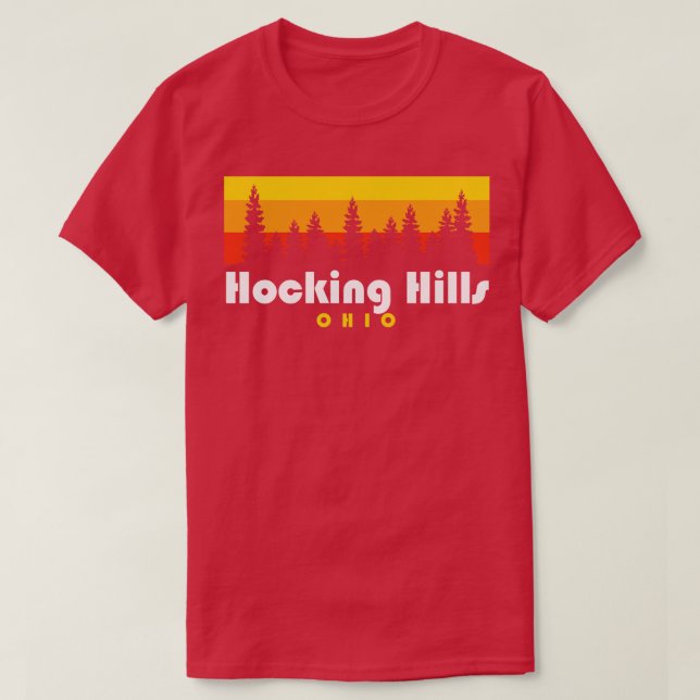 Hocking Hills Staat Parco Civico-Ciani T-Shirt (Design vorne)