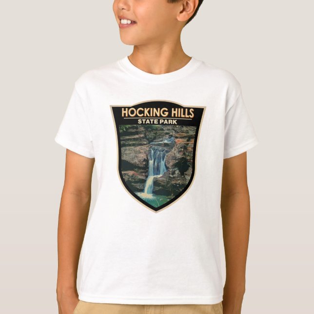 Hocking Hills Staat Park/Garten:  T-Shirt (Vorderseite)
