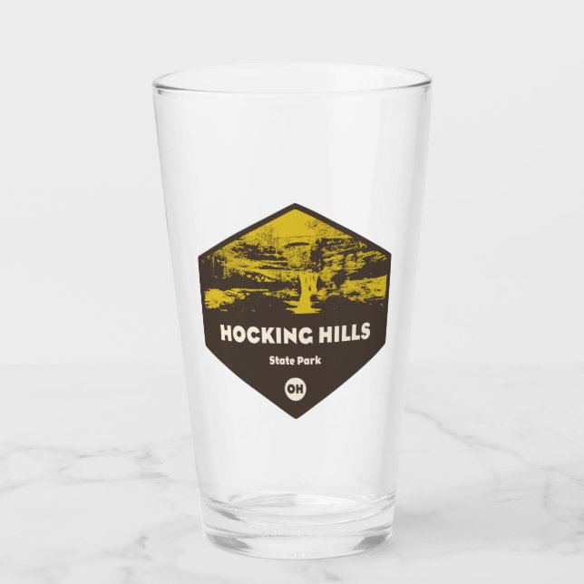 Hocking Hills Staat Park, Ohio Glas (Vorderseite)