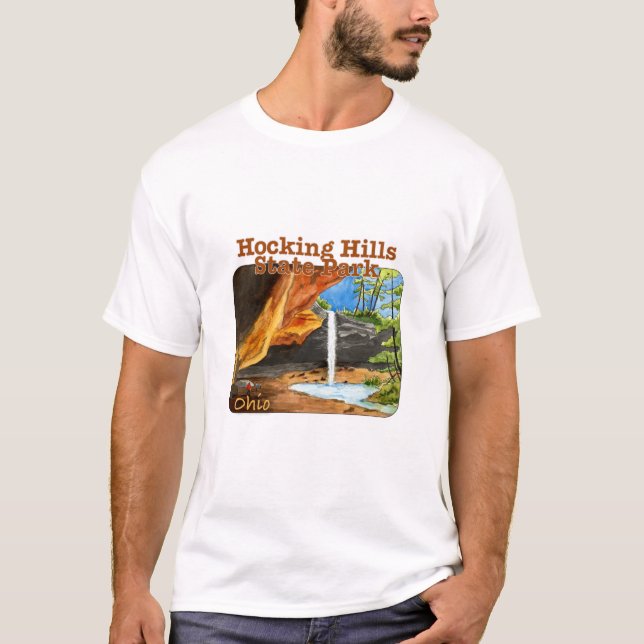 Hocking Hills Staat Park, Ohio T-Shirt (Vorderseite)