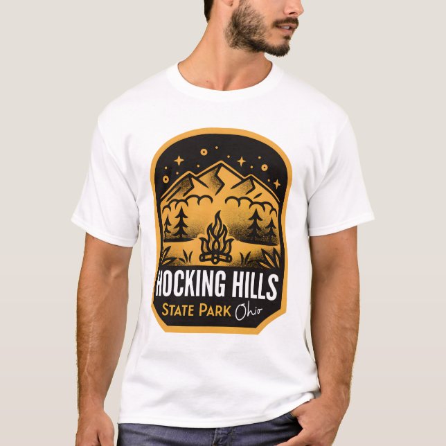 Hocking Hills Staat Park Ohio T-Shirt (Vorderseite)