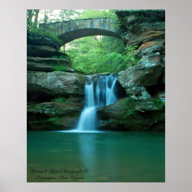 Hocking Hills Staat Park Poster (Vorne)