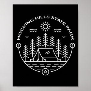 Hocking Hills State Park Logan Ohio Wandern Oh  Poster