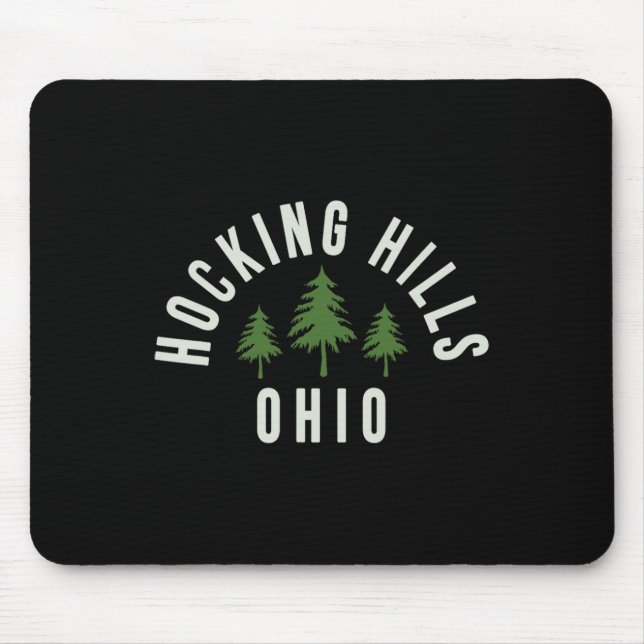 Hocking Hills State Park Ohio Souvenir Wandern  Mousepad (Vorne)