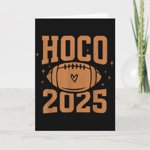 Hoco 2025 High School Rückkehr  Karte