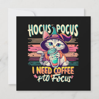 Hocus Focus - Ich brauche Kaffee, um mich zu konze