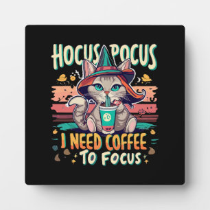 Hocus Focus - Ich brauche Kaffee zum Konzentrieren Fotoplatte