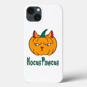 Hocus pawcus Halloween Kürbisinger Katzenmagie Case-Mate iPhone Hülle