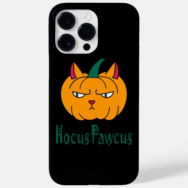 Hocus pawcus Halloween Kürbisinger Katzenmagie Case-Mate iPhone Hülle (Rückseite)