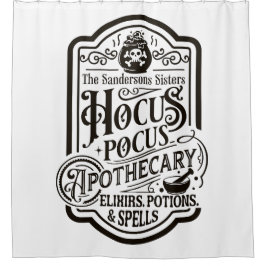 Hocus Pocus Apothecary Duschvorhang