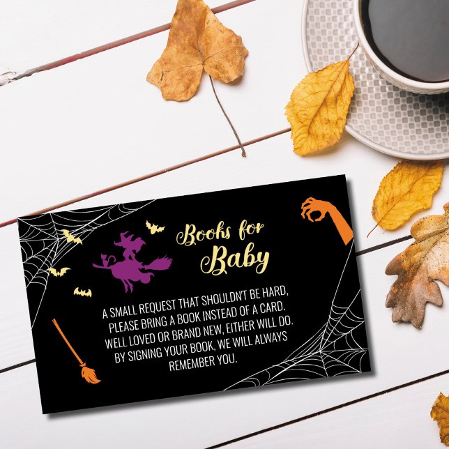 Hocus Pocus Baby Showbücher für Babykarte Begleitkarte (Von Creator hochgeladen)