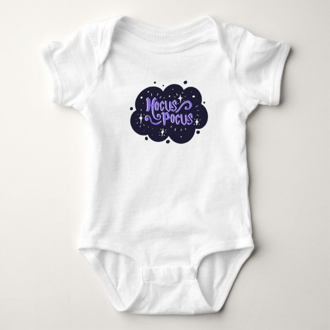 Hocus Pocus Baby Strampler (Vorderseite)