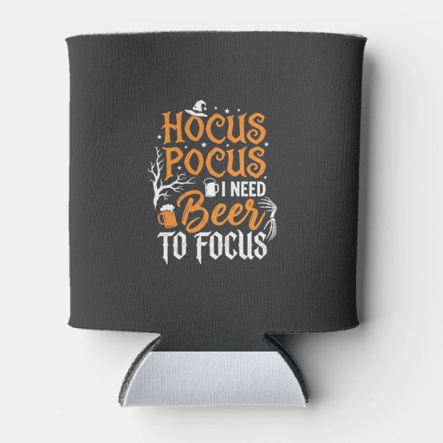 Hocus Pocus Bier Halloween Design_1 Dosenkühler (Vorderseite)