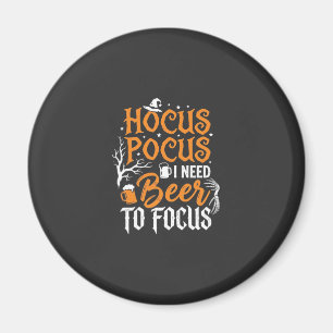 Hocus Pocus Bier Halloween Design_1 Magnet