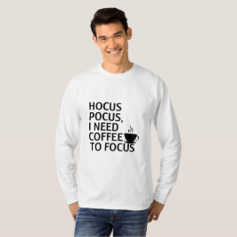 Hocus Pocus Coffee Halloween T-Shirt