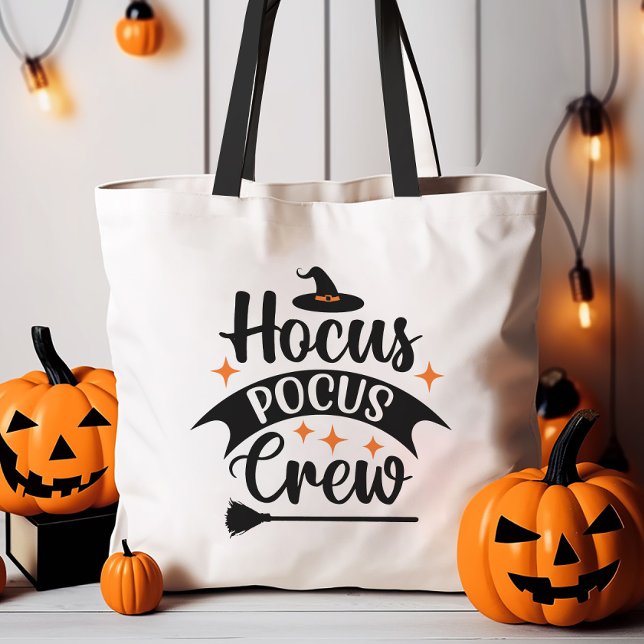Hocus Pocus Crew Trick-or-Leckerei-Tasche Tragetasche (Von Creator hochgeladen)