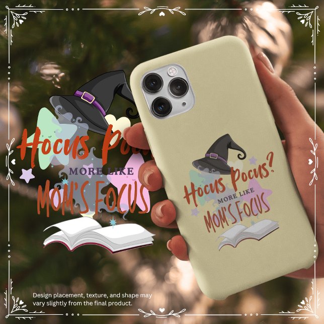Hocus Pocus? Der Fokus der Mama Case-Mate iPhone Hülle (Hocus Pocus? More Like Mom's Focus Cover from The Beekeeper Store)