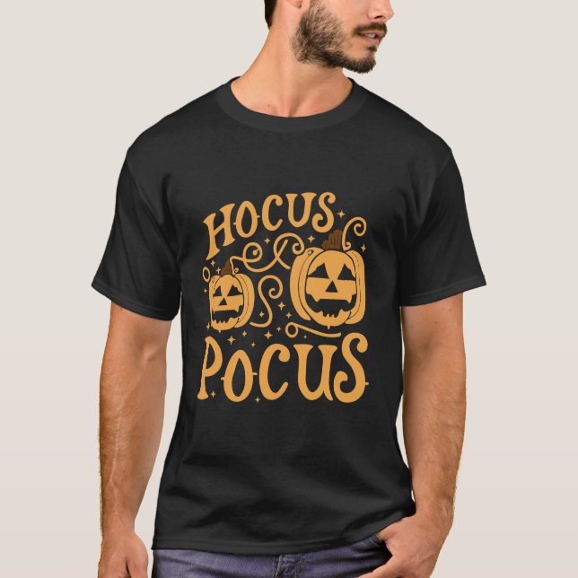 "Hocus Pocus - Die Magie der Jahreszeit verkörpern T-Shirt (Vorderseite)