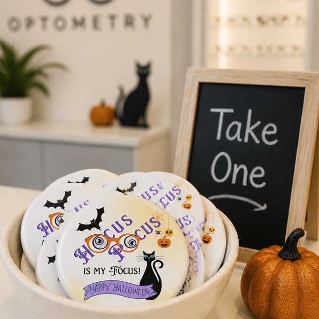 Hocus Pocus Focus Halloween Magnet (Von Creator hochgeladen)