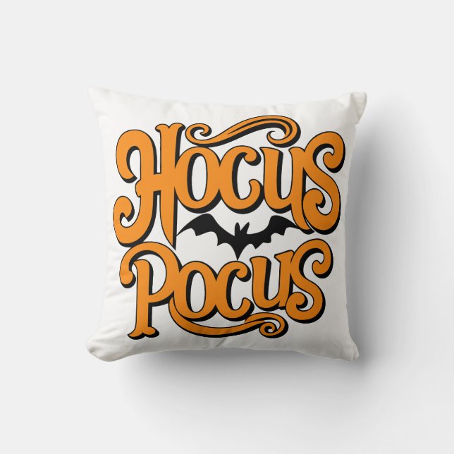 Hocus Pocus Halloween Kissen (Vorderseite)