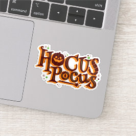 Hocus pocus halloween sticker