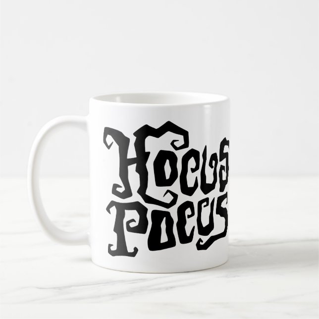 Hocus Pocus Halloween Tasse - Spookoker Schriftart (Links)