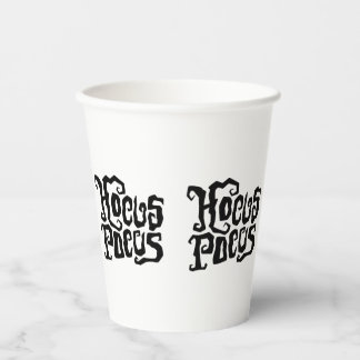 Hocus Pocus Halloween Tasse - Spookoker Schriftart Pappbecher
