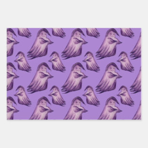 Hocus Pocus Halloween Zitat Frauen Geschenkpapier Set