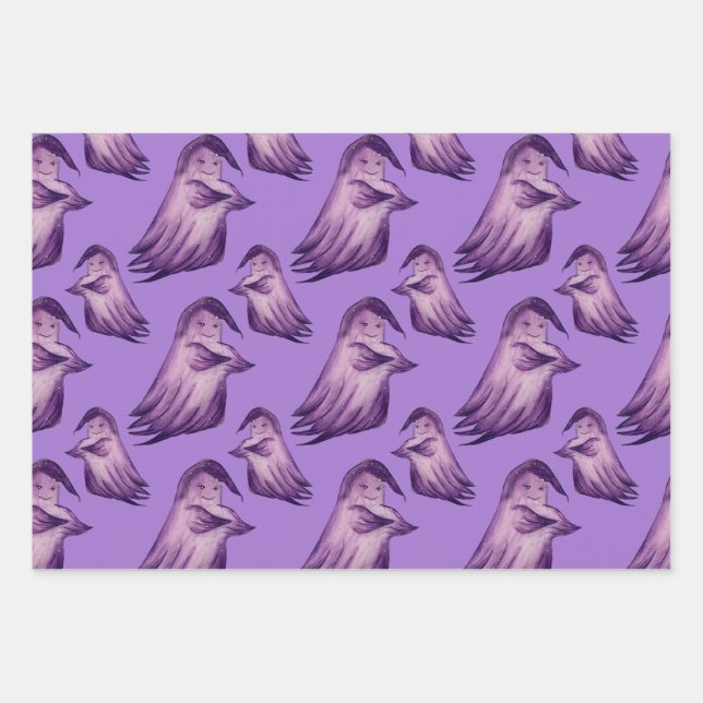 Hocus Pocus Halloween Zitat Frauen Geschenkpapier Set (Vorderseite)