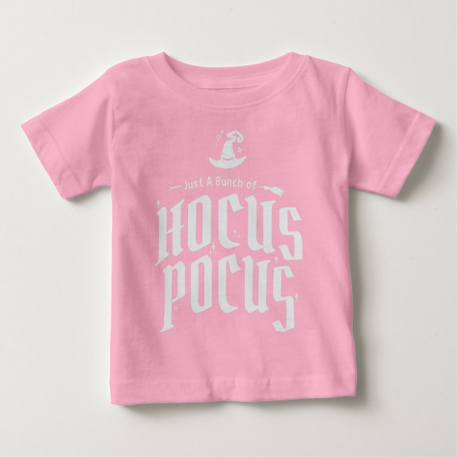 Hocus Pocus Hexe Funny Halloween Baby T-shirt (Vorderseite)