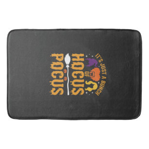 Hocus Pocus Hexe Halloween Vektor Design Badematte