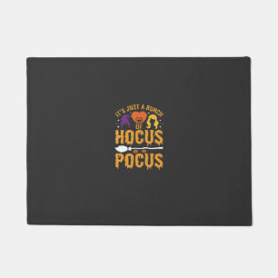 Hocus Pocus Hexe Halloween Vektor Design Fußmatte