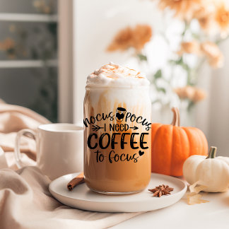 Hocus Pocus I brauche Kaffee zum Fokus Bier Can Gl Dosenglas