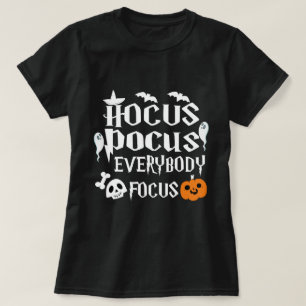 Hocus Pocus Jeder Konzentriert Zauberer T-Shirt ,