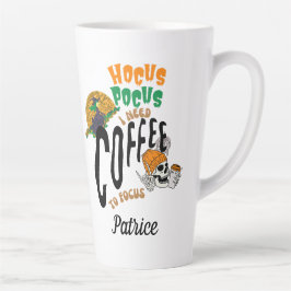 HOCUS POCUS KAFFEZEIT HALLOWEEN SKELETON WITCH MILCHTASSE