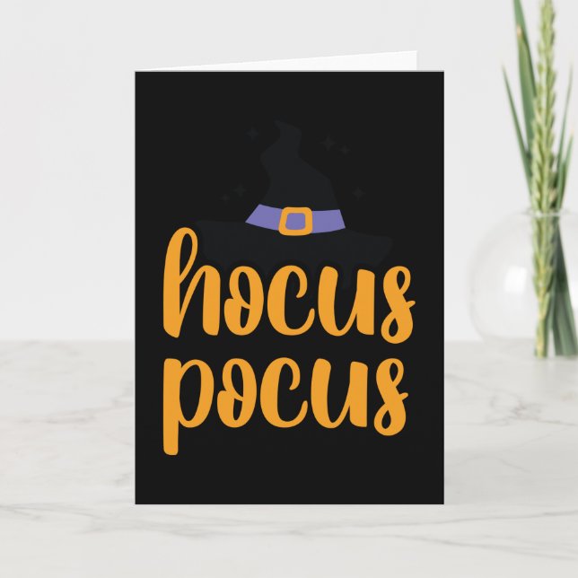 Hocus Pocus Karte (Vorderseite)