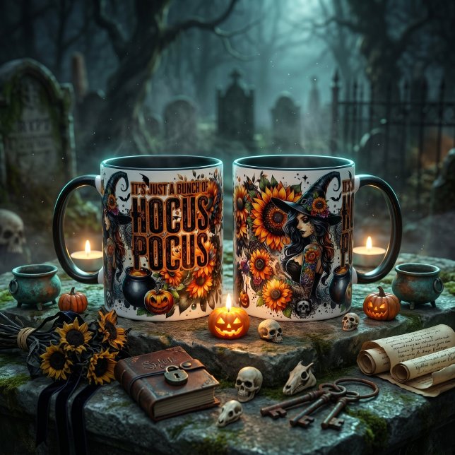 „Hocus Pocus Magische Vibes“ Tasse (Von Creator hochgeladen)