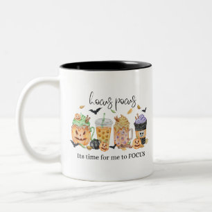 HOCUS POCUS MODERN HALLOWEEN ZWEIFARBIGE TASSE